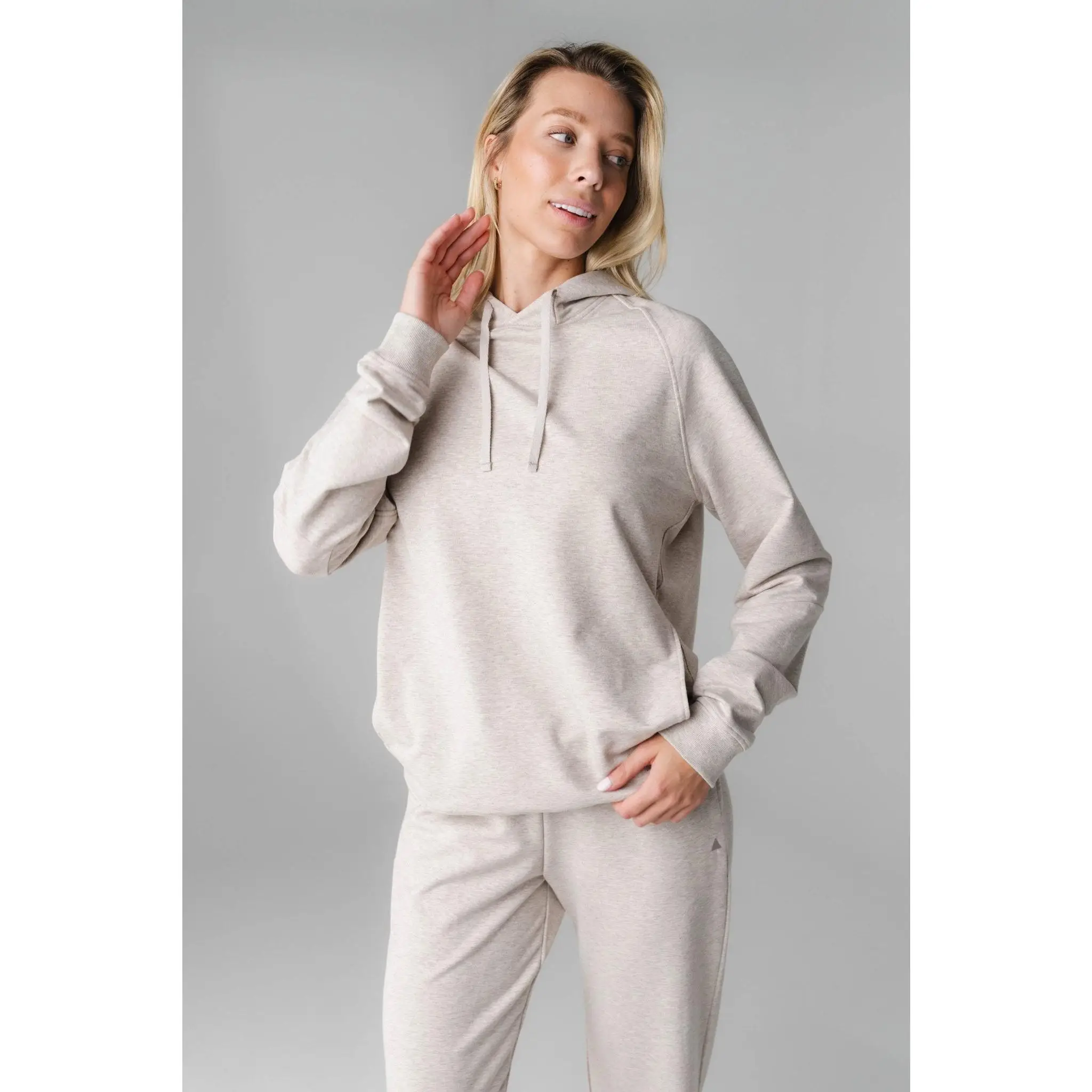 Vitality Studio Uni Hoodie - Antler Marl
