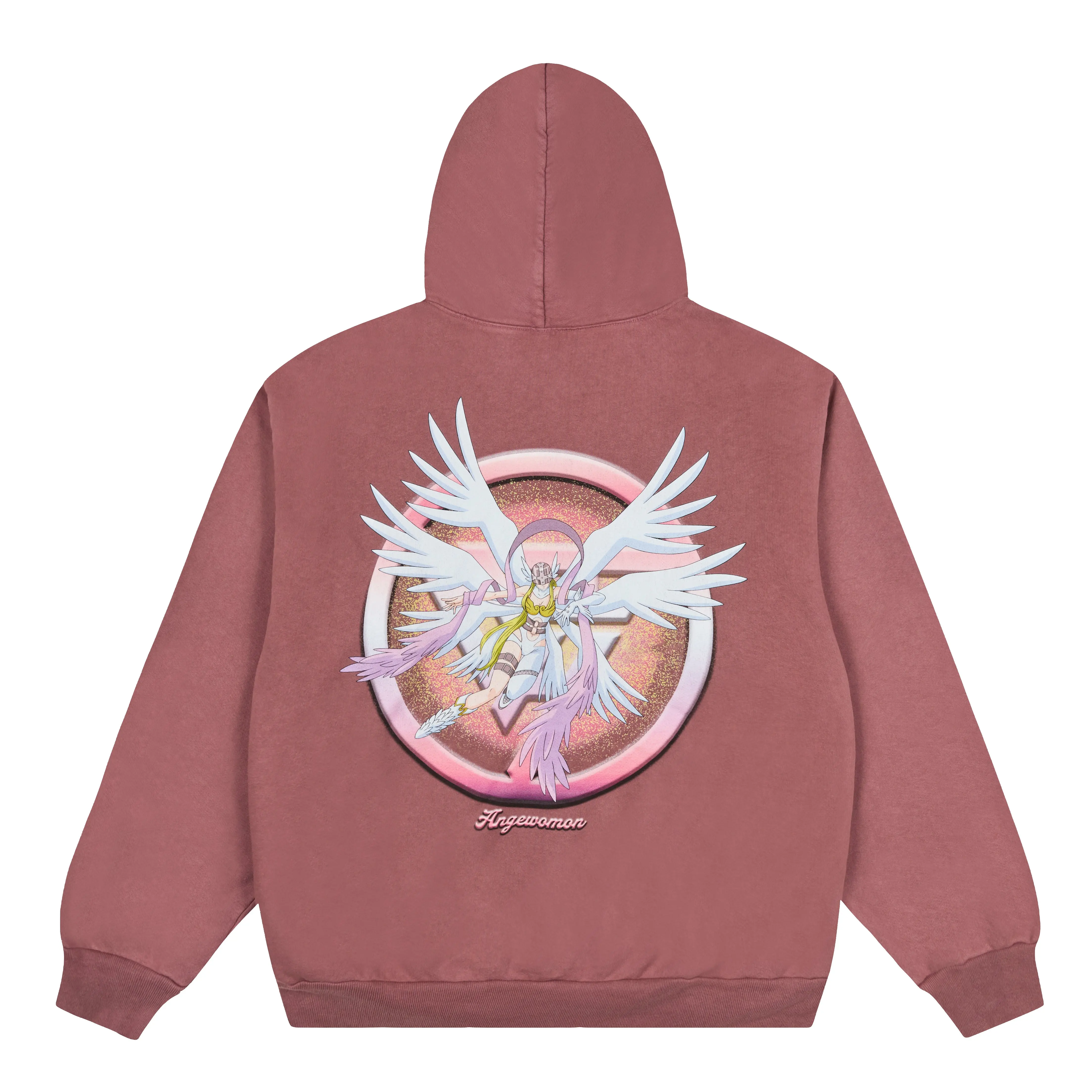DIGIMON ANGEWOMON HOODIE (MUAVE)
