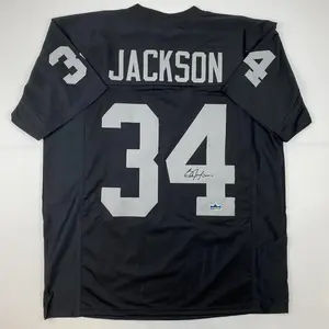 Baseball Jersey #34 Jackson Black Baseball Jersey Men's Gift
