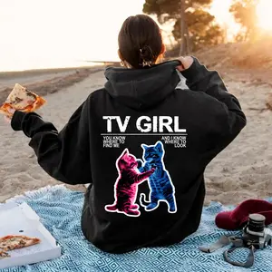 TV Girl Hoodie - French Exit Album - Pop Music - Fan Merch