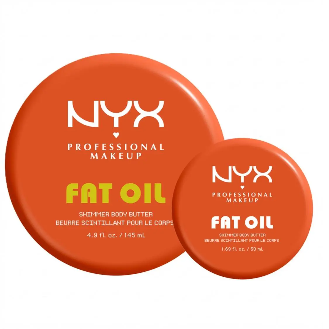 Caramelt Mami Fat Oil Body Butter, Full Size + Travel Size, Avocado Oil and Shea Butter, 24 HR Hydration, Fast Absorbing, Whipped Formula, Vegan & Cruelty-Free, NYX Professional Makeup