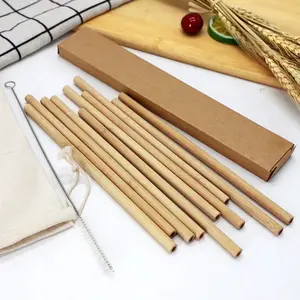 Natural Bamboo Straws | Reusable & Biodegradable