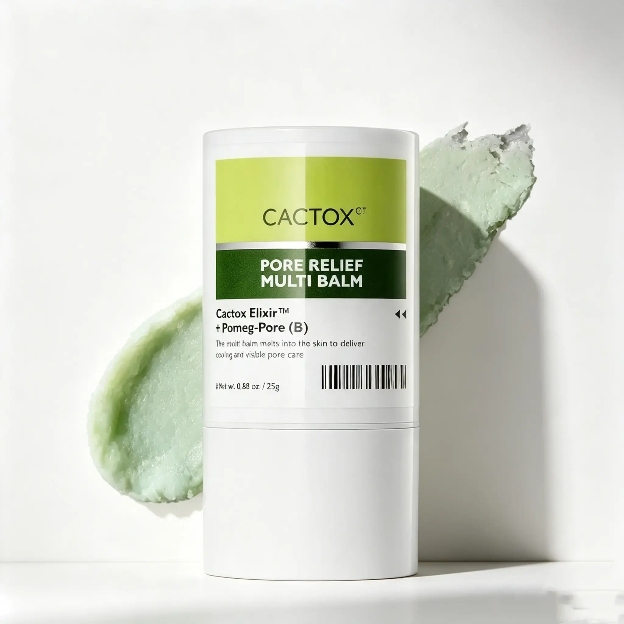 [Dr.Melaxin] Cactox Pore Relief Multi Balm25g - Zinc PCA & ADENOSINE Cooling & De-Puffing Face Balm for Enlarged Pores & PuffySkin, Pore Minimizing with Cactus Extract