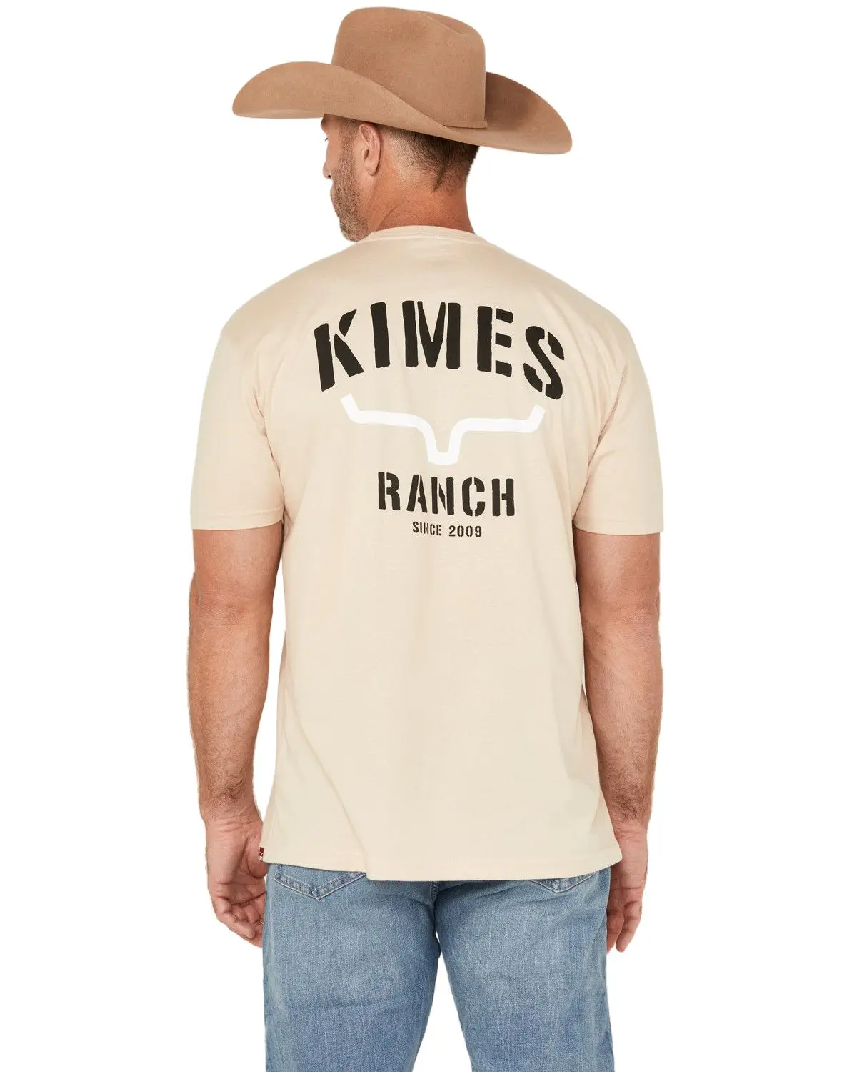 Kimes Ranch Men's Men'S Boot Barn Logo Short Sleeve Graphic T-Shirt - Msh0000114-Crm