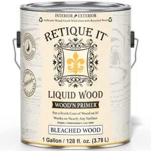Liquid Wood Wood'n Primer - Bleached Wood - 128 Fl oz