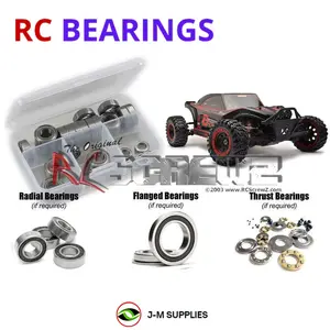 RCScrewZ Rubber Shielded Bearings kyo163r for Kyosho Scorpion B-XXL VE 1/7 30974 RC Car | PRO