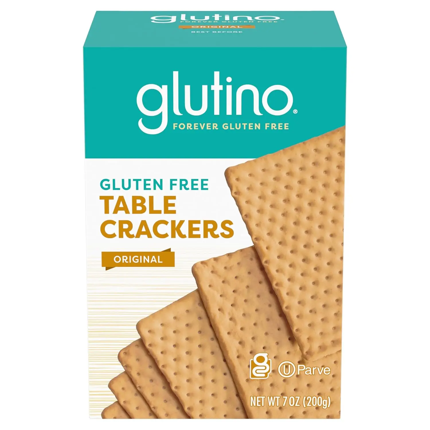 Gluten Free Table Crackers, Premium Squares, Original, 7 oz