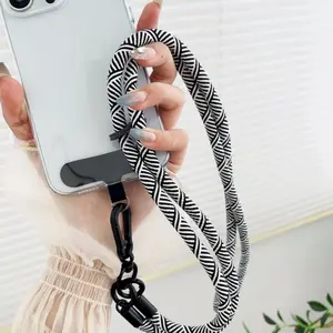 8mm Thick Phone Lanyard, Detachable Neck Cord, Universal Cross Body Strap, Keychain Holder for Mobile Phones & Accessories