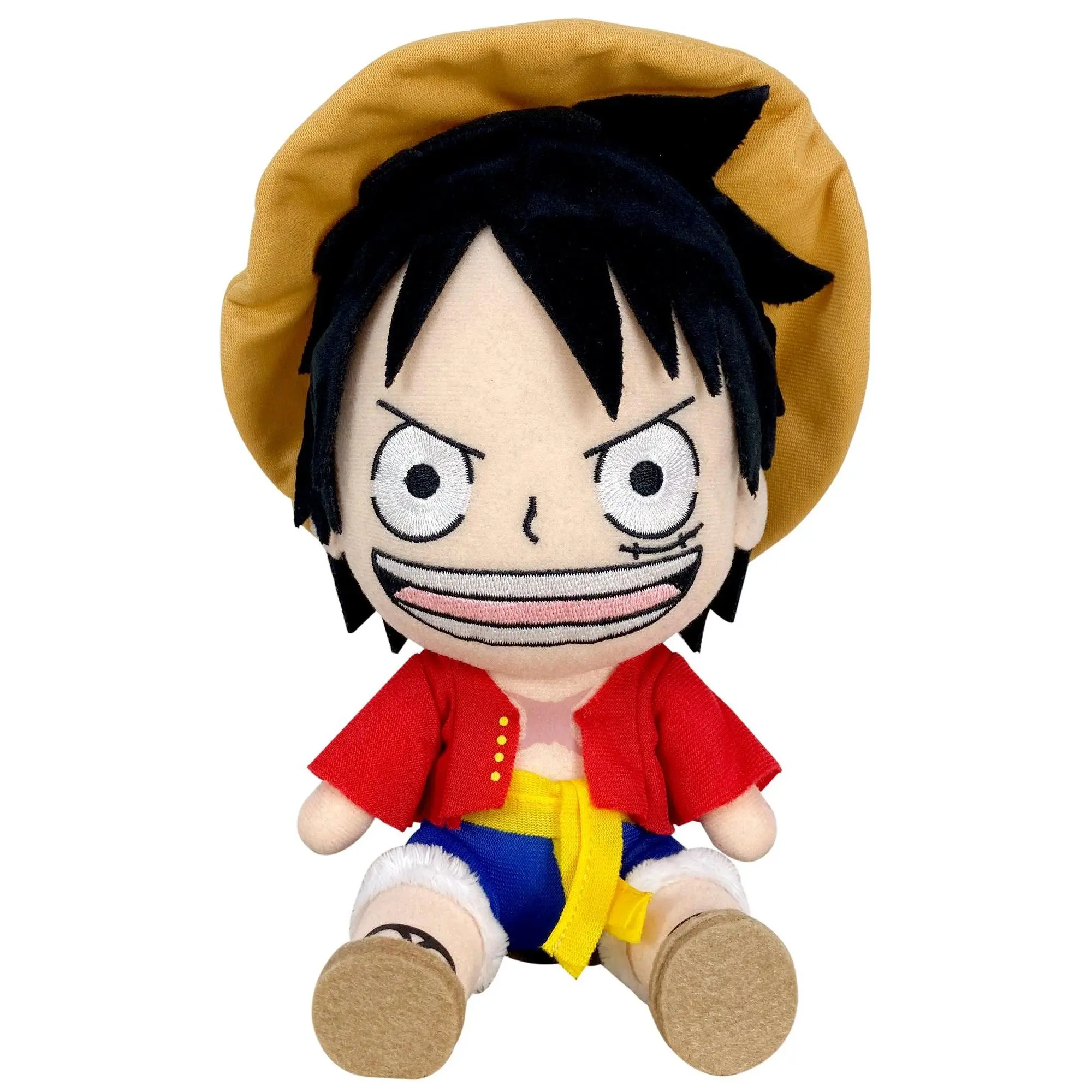 One Piece - Zou Arc Monkey D. Luffy Sitting Plush 7"H