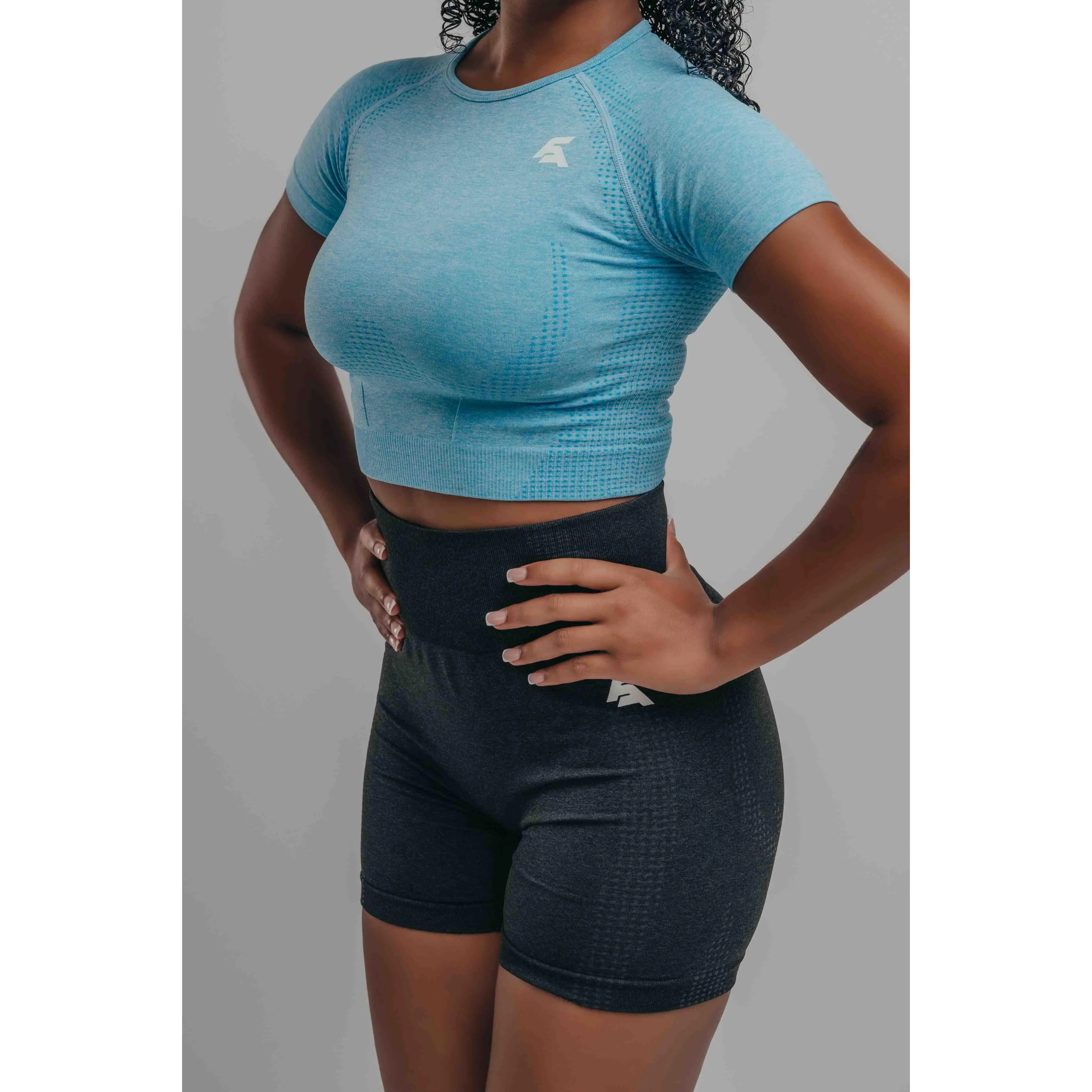 PureForm Cropped Short Sleeve