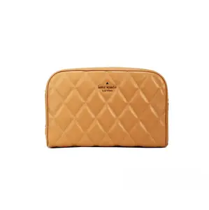 Pre-owned Kate Spade Leather Crossbody Bags Carey Mini Tiramisu Quilted Smooth Camera Crossbody Women's Bag
