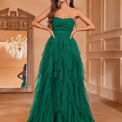 dark green dress funeral Hobemty Women's Funeral Sheath Dress Knee Length Work Pencil Dresses