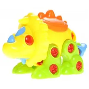212 MAIN Disassemblable Dinosaur Pet Toy - Interchangeable Design, Lights, Sounds, Screwdriver Included, 1 lbs, Easily Assembly and Disassembly for Interactive Playtime