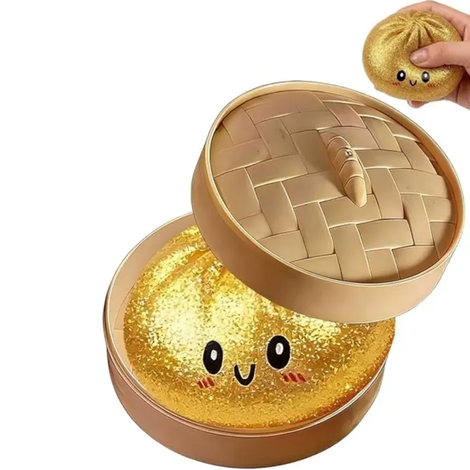 Golden Glowing Dumplings