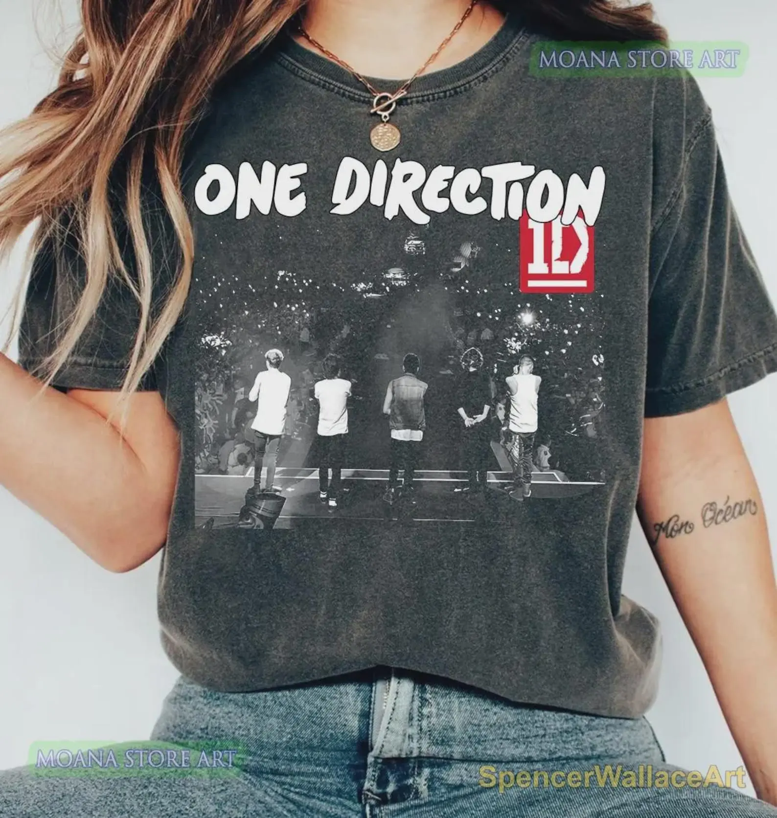 One Direction Tour Shirt, One Direction 100% Cotton T-shirt Unisex S-5xl