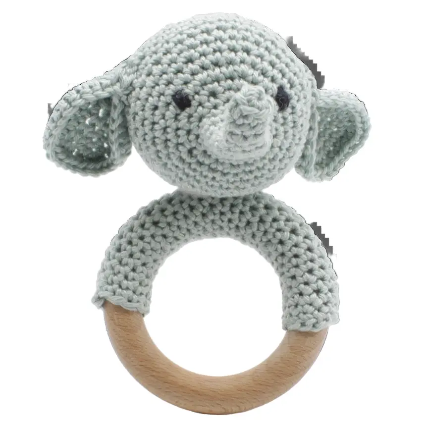 Elephant Rattle - DIY Crochet Kit  - Hardicraft USA