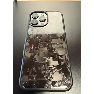 IPhone 15 Pro Forged Carbon Fiber Phone Case With Purple Flakes