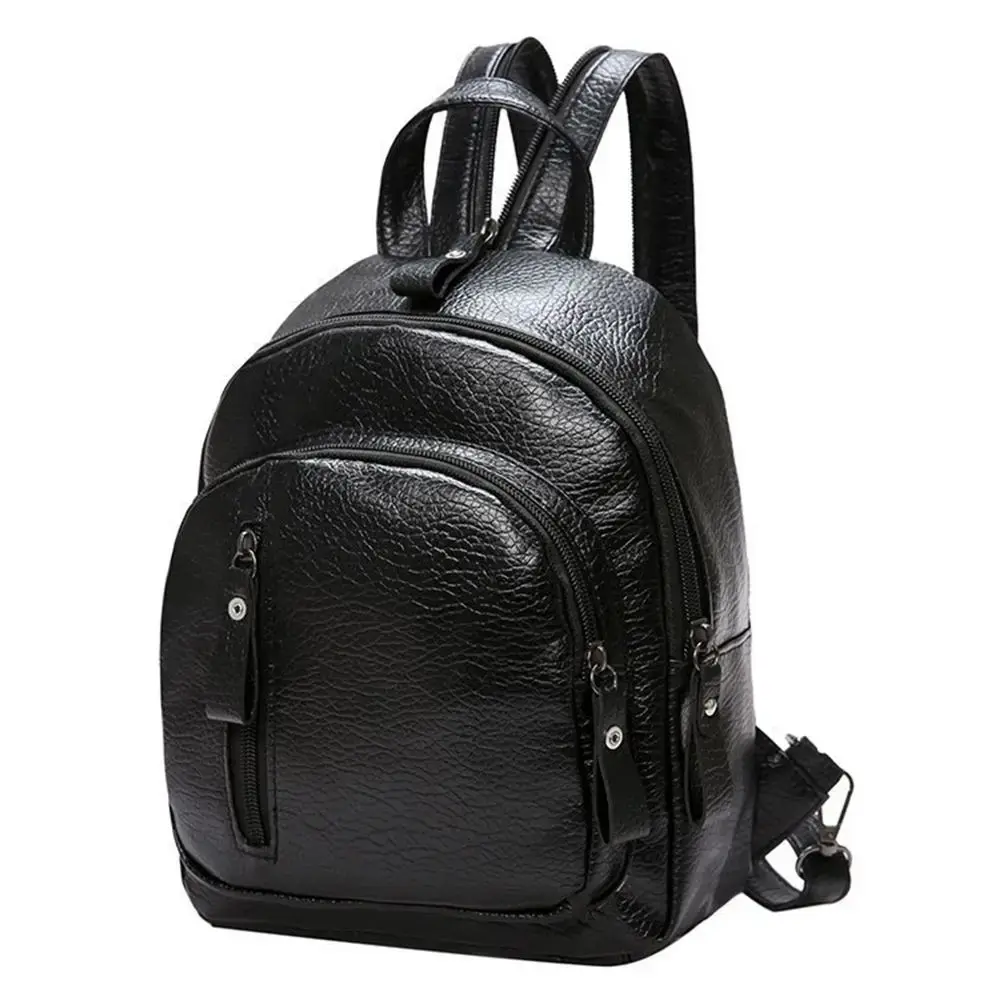 High Quality Waterproof Leather Women Backpack Fashion Anti-theft Women Backpacks Ladies Large Capacity Backpack