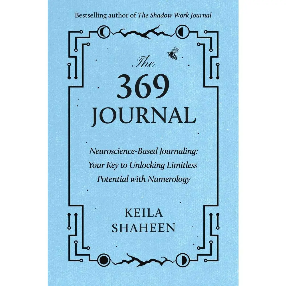 Used Paperback Book - The 369 Journal: Neuroscience-Based Journaling with Numerology for Life, Daily Inspiration & Very Good Unlocked Limitless Potential by Keila Shaheen (English)