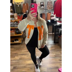 TN Split Sweatshirt Cardi  - Made to Order
