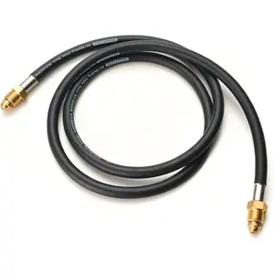 Argon CO2 Flow Meter Regulator Hose, Mig Tig, UNF5/8,6.56ft with Inert Gas Fitting