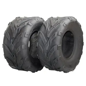 GARVEE Set of 2 Tubeless All-Terrain ATV Tires 18X9.5-8 - Durable Replacement Tires for Quad & UTV, Versatile Go-Kart Tires for Enhanced Performance