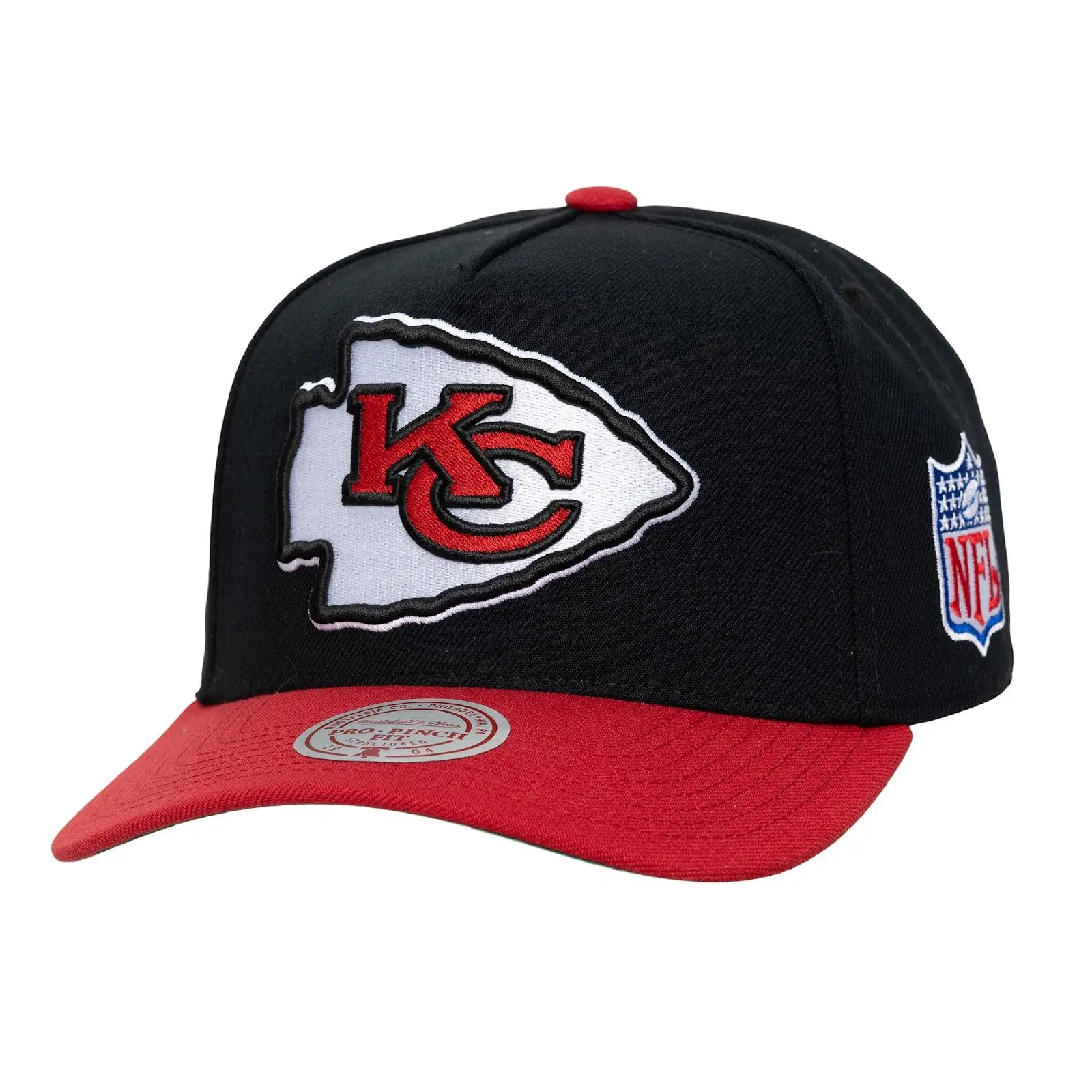 Kansas City Chiefs Legendary Throwback Acrylic Home Pro Snapback Hat, Adjustable Casual Embroidered Fashion Accessory