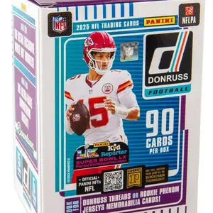 2025 Panini Donruss Football Trading Cards Blaster Box Trading Cards