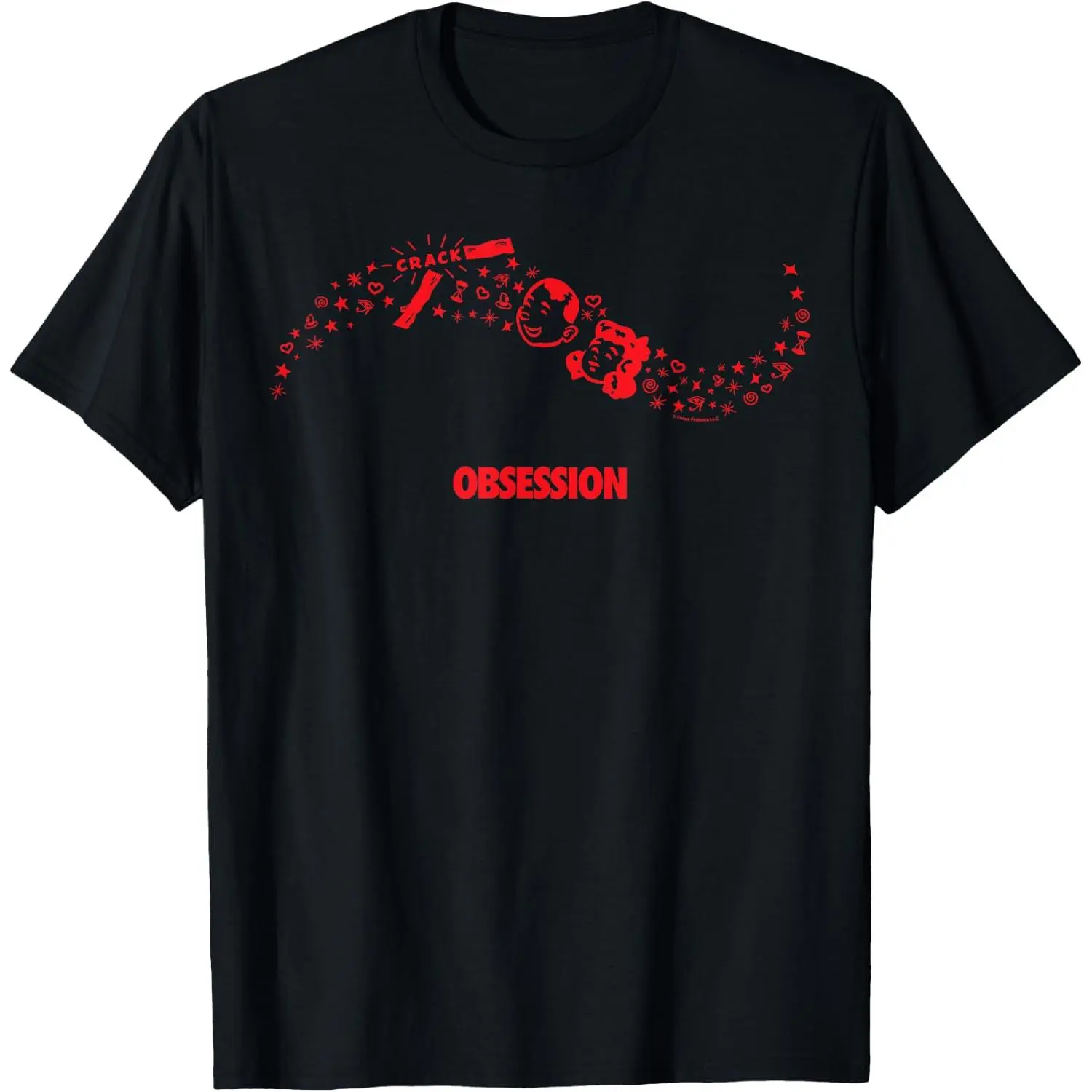 100%cotton Obsession One Wish Symbols T-Shirt