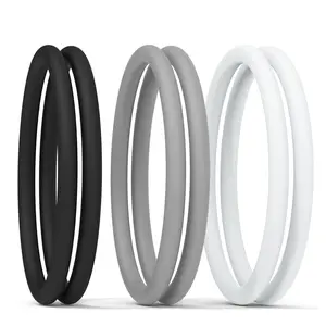 Patellabands for Basketball Patella Tendon Support Knee Pain Running Tendon Brace Support Strap (Black Gray White 2 4 Packs) Patellar Belt