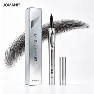 JOMANI BRH Brow Tattoo Pen, 2 Fine Tip Waterproof Eyebrow Pen Long Lasting Smudge Resistant Daily Makeup Buy-One-Get-One-Free Set: Create Your Perfect Eye Look