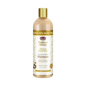 AFRICAN PRIDE MOISTURE MIRACLE HONEY & COCONUT OIL SHAMPOO, 16OZ