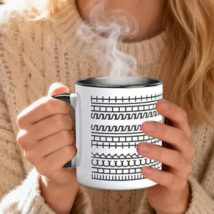 12 Oz Fuck This Shit Ceramic Coffee Mug, Hidden Message Coffee Mug, Funny Coffee Cup for Work Besties, Coworkers & Office Humor, Modern Coffee Lover Gift