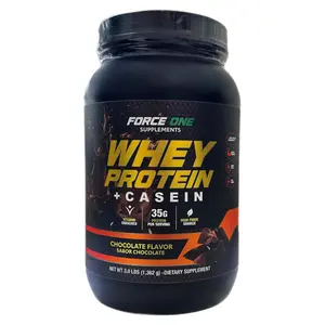 Whey Protein + Casein Chocolate Flavor