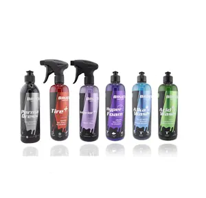 Brug's Complete Detailing Bundle – 6-Product Car Cleaning Kit | Snow Foam, Pre-Wash, Wheel & Tire Cleaner, Interior Cleaner & Semi-Permanent Tire Coating