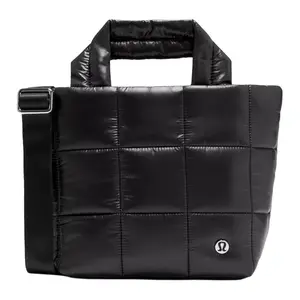 Lululemon Wunder Puff 5L Mini Crossbody Handbag for Women – Stylish Nylon Shoulder Bag in Black