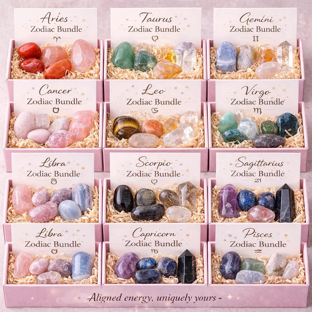 Zodiac Crystal Bundle