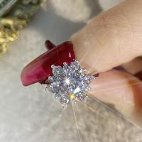 Brilliant square stud earrings*1