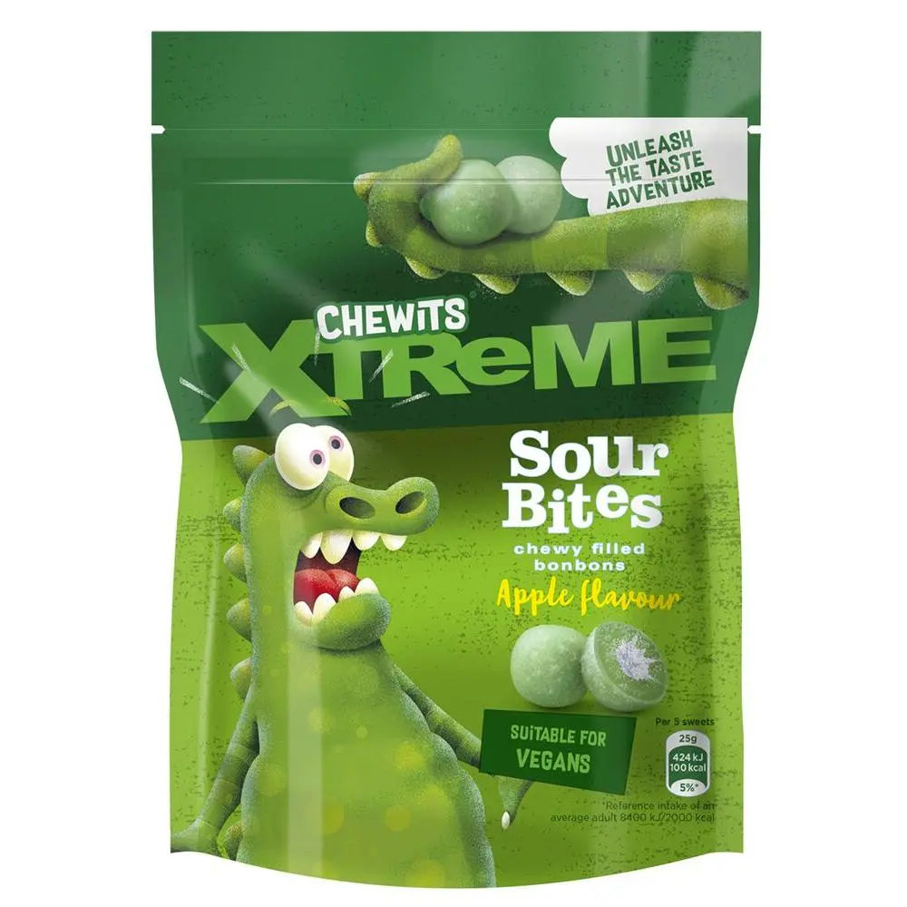 Chewits - Xtreme Apple Bon Bon Bites