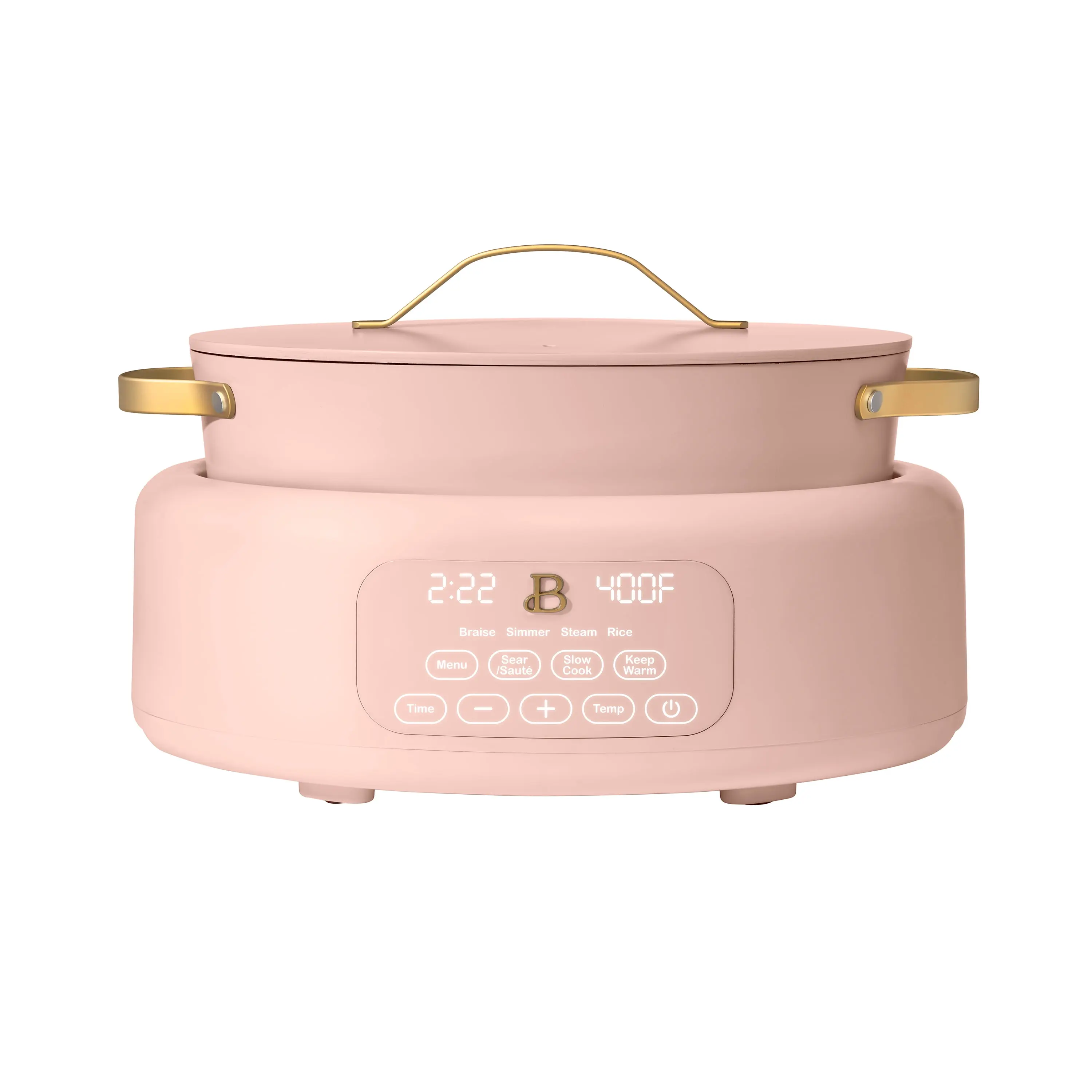 Beautiful 10 in 1, 6 Qt Electric Multi-Cooker, Rose by Drew Barrymore