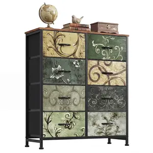 8-Drawer Fabric Dresser Storage Chest for Bedroom, Closet, Entryway, Storage Furniture for Adults