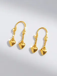 Heart Non‑Piercing Nipple Rings • Adjustable Handmade Body Jewelry • Gold or Silver Heart Accents