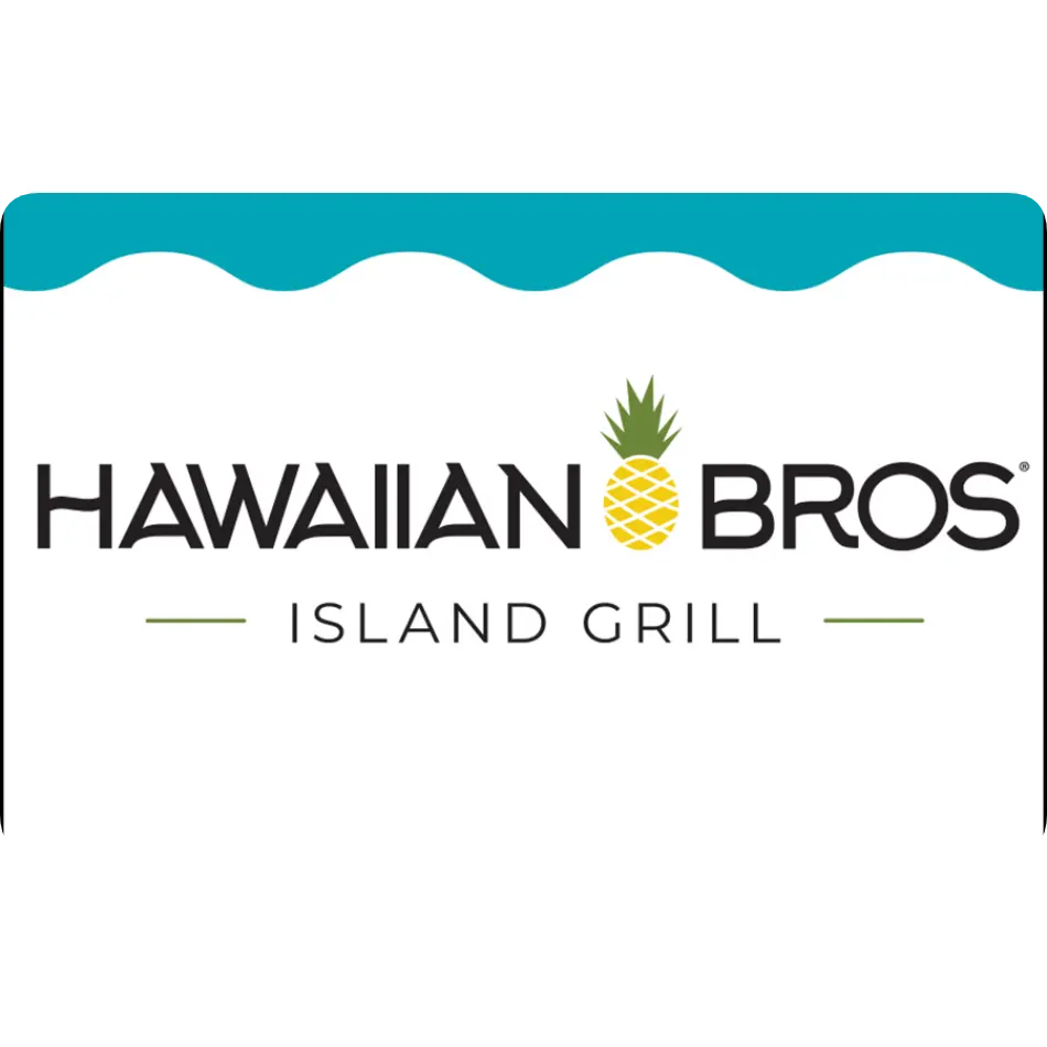 Hawaiian Bros eGift Card | Hawaiian Plate Lunch & Island Eats