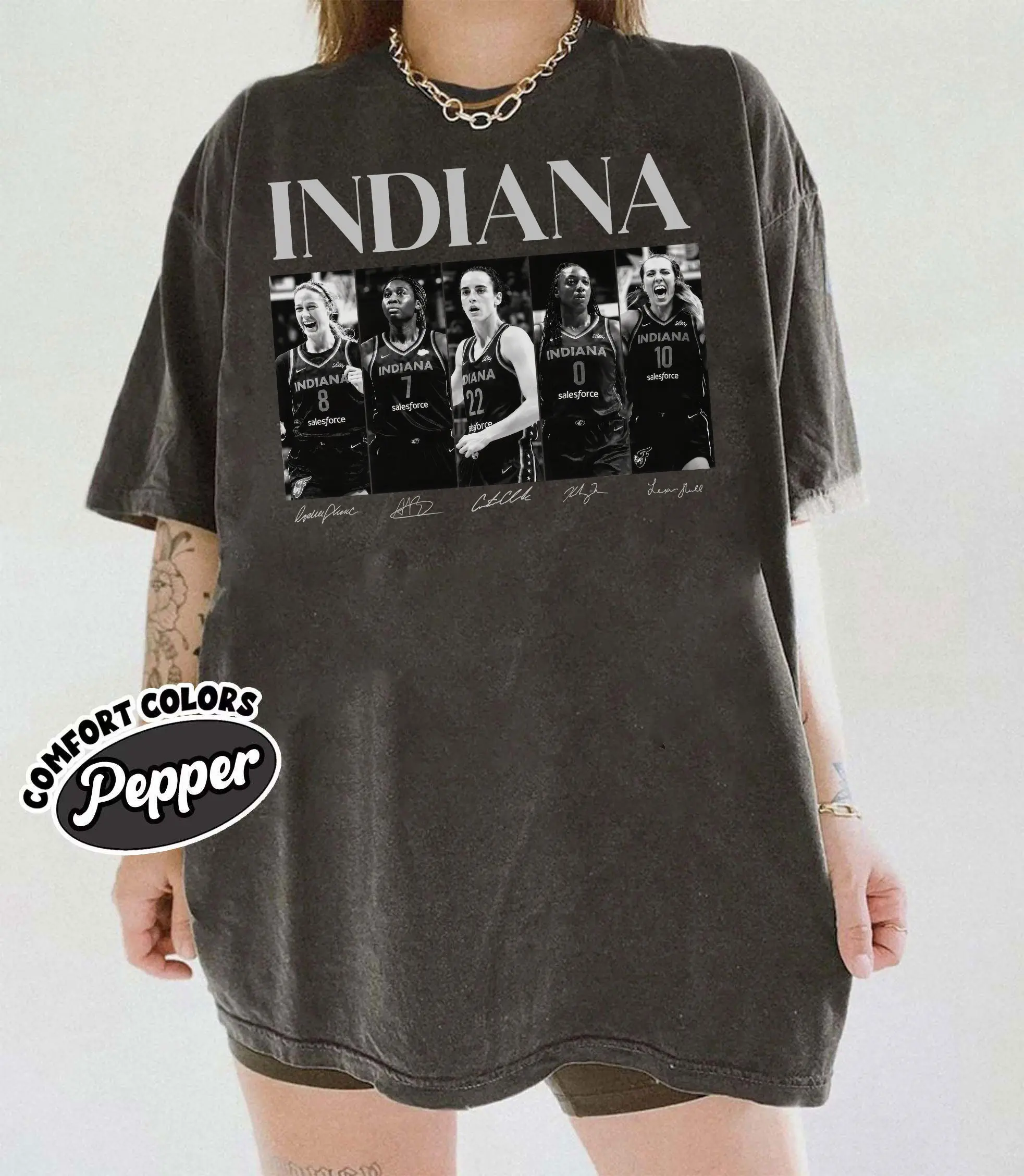 Basketball Vintage Graphic Tee, Women Basketball Fan Shirt, Game Day Oversized Washed T-Shirt, Sports Fan Gift