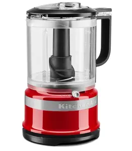 KitchenAid 5-Cup One-Touch 2-Speed Food Chopper with Whisking Blade, Compact Design, and Durable Construction