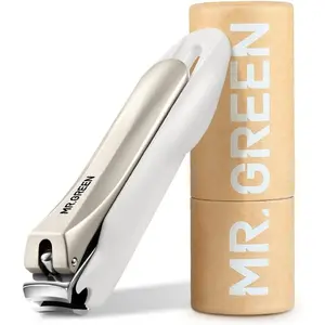 Nail Clippers Anti Splash Fingernail Cutter Stainless Steel Manicure Tools Nail Scissors Detachable Design Nail Trimmer (Medium)