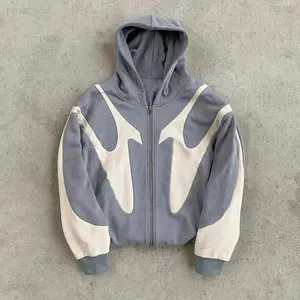2025American Retro Letter Print Devil Pattern Hoodie Harajuku Casual Couple Zipper Hoodie Fashion Men's Streetwear Clothes Menswear streetwear outfits men father's day deals Geometric versatile top winter jacket men stay cool quirky design zip pullover