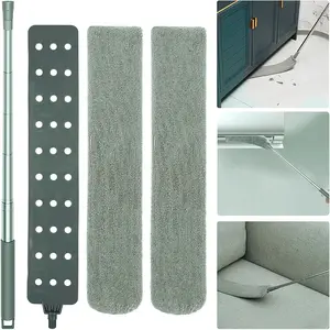 Expandable Gap Dust Cleaner, Microfiber Dust Collector, Bendable Head, Washable and Expandable, Furniture Cleaning Tool, Compact Spaces, Extendable Microfiber Duster