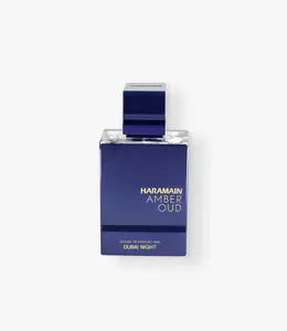Al Haramain Amber Oud Dubai Night Unisex Extrait de Parfum 2.5 Oz - Rich Scent with Saffron & Agarwood Notes