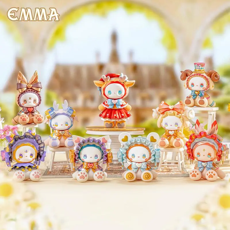 LUCKY EMMA Secret Forest Tea Party Collector's Series Blind Box - Trendy Handicraft Dolls, Adorable Birthday Gifts for Girls, Decorative Ornaments, Blind Bag, Blind Pack
